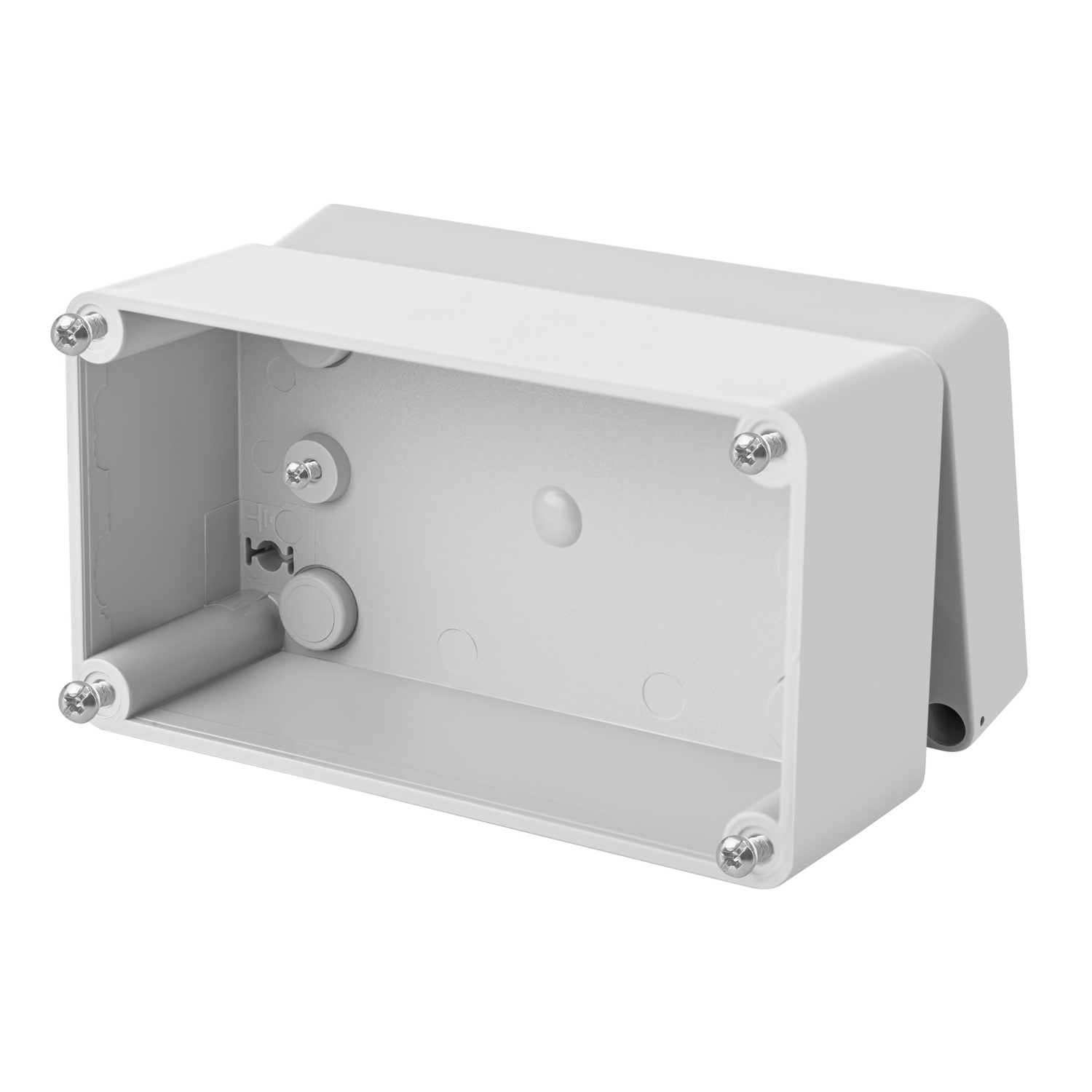 Abzweigdose / Industriebox / Leergehäuse / Schaltkasten / Verteilerkasten / IP65 / weiß / 135 x 74 x 72 mm