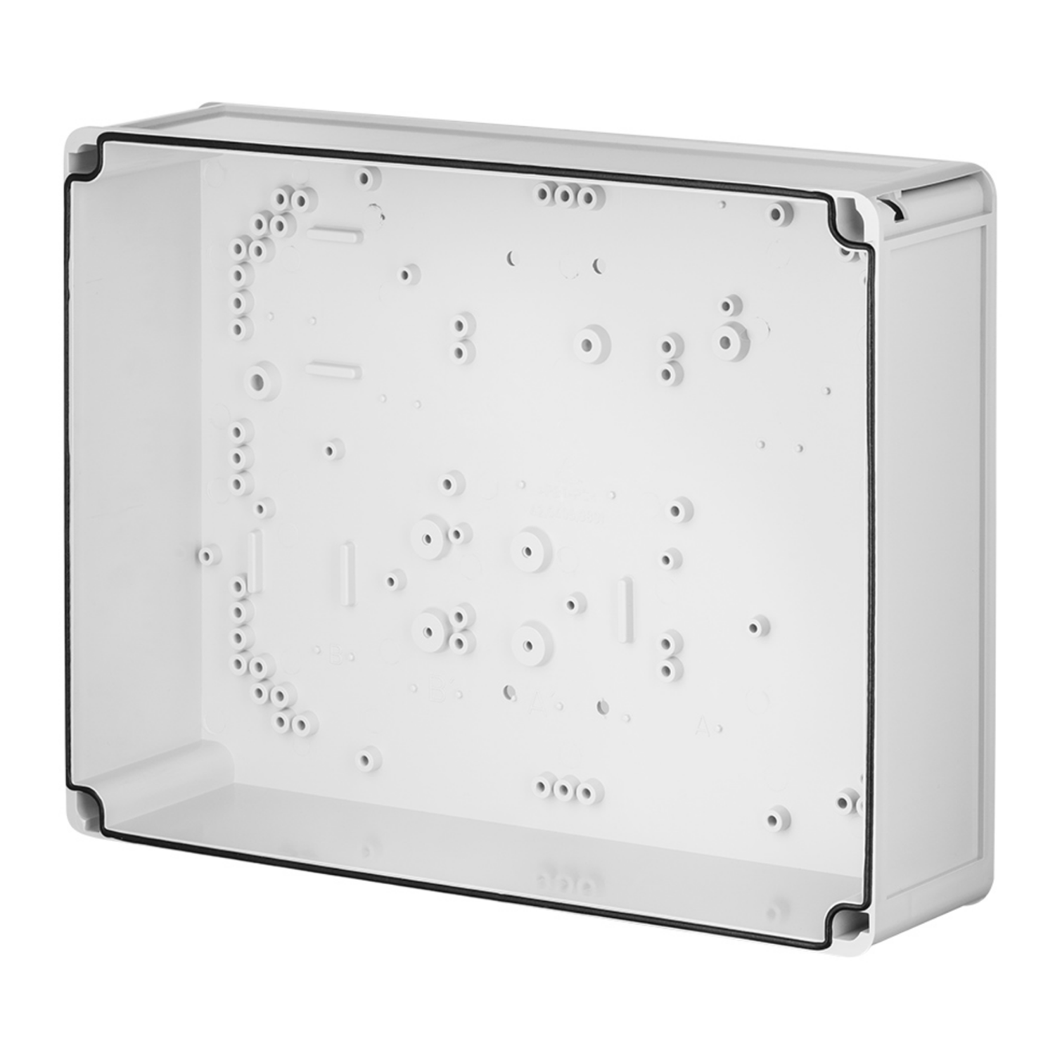 Abzweigdose / Industriebox / Leergehäuse / Schaltkasten / Verteilerkasten / IP65 / weiß / 440 x 330 x 145 mm