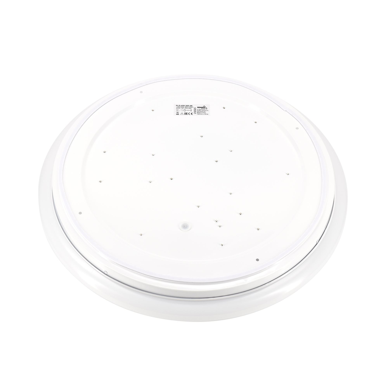LED Deckenleuchte / 18 W / 3000 K / 1450 lm / IP 44, feuchtraumgeeignet / mit Mikrowellensensor