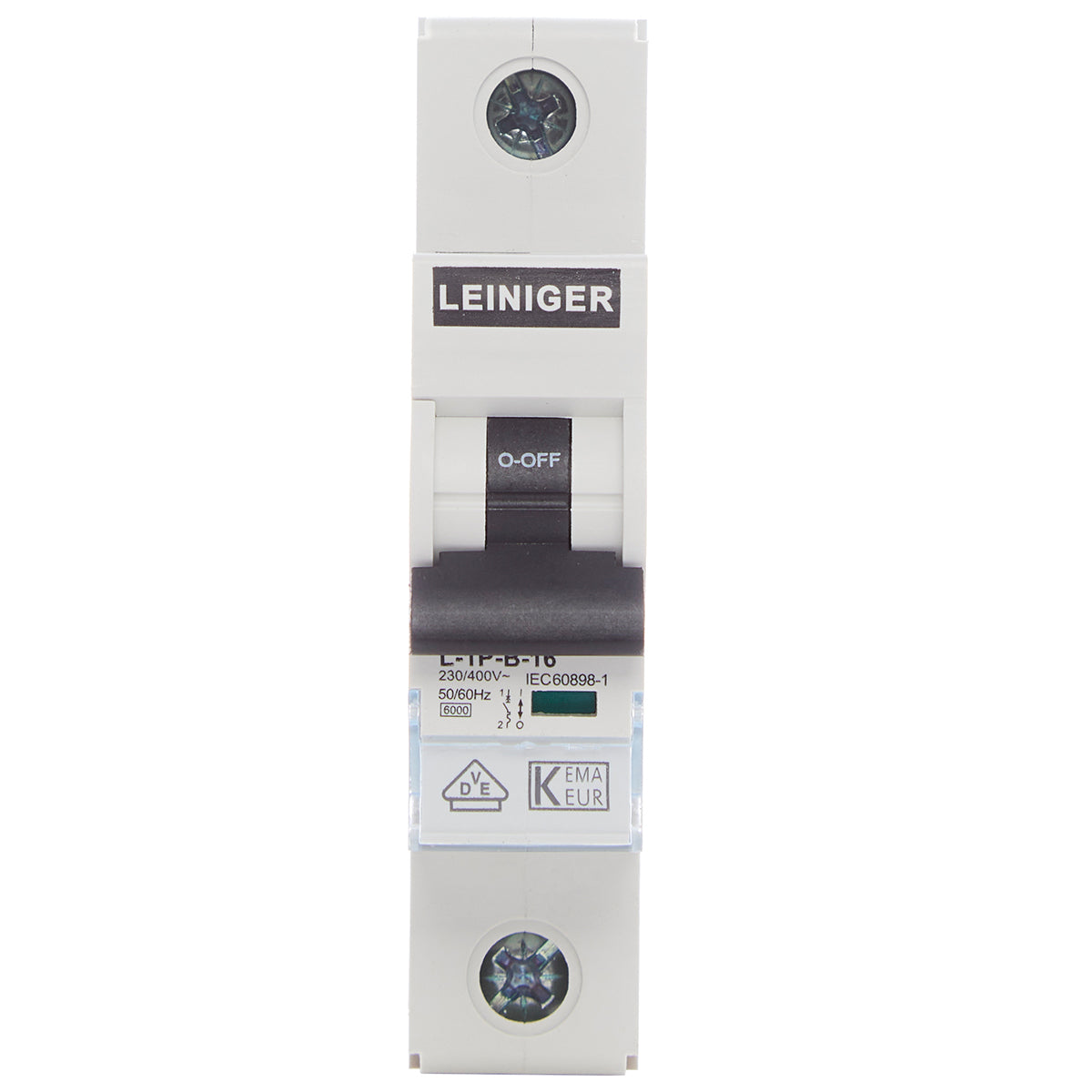 Leiniger Leitungsschutzschalter / LS-Schalter / 1-Polig / 3-Polig / B / C / 6kA / 2A-63A / VDE geprüft