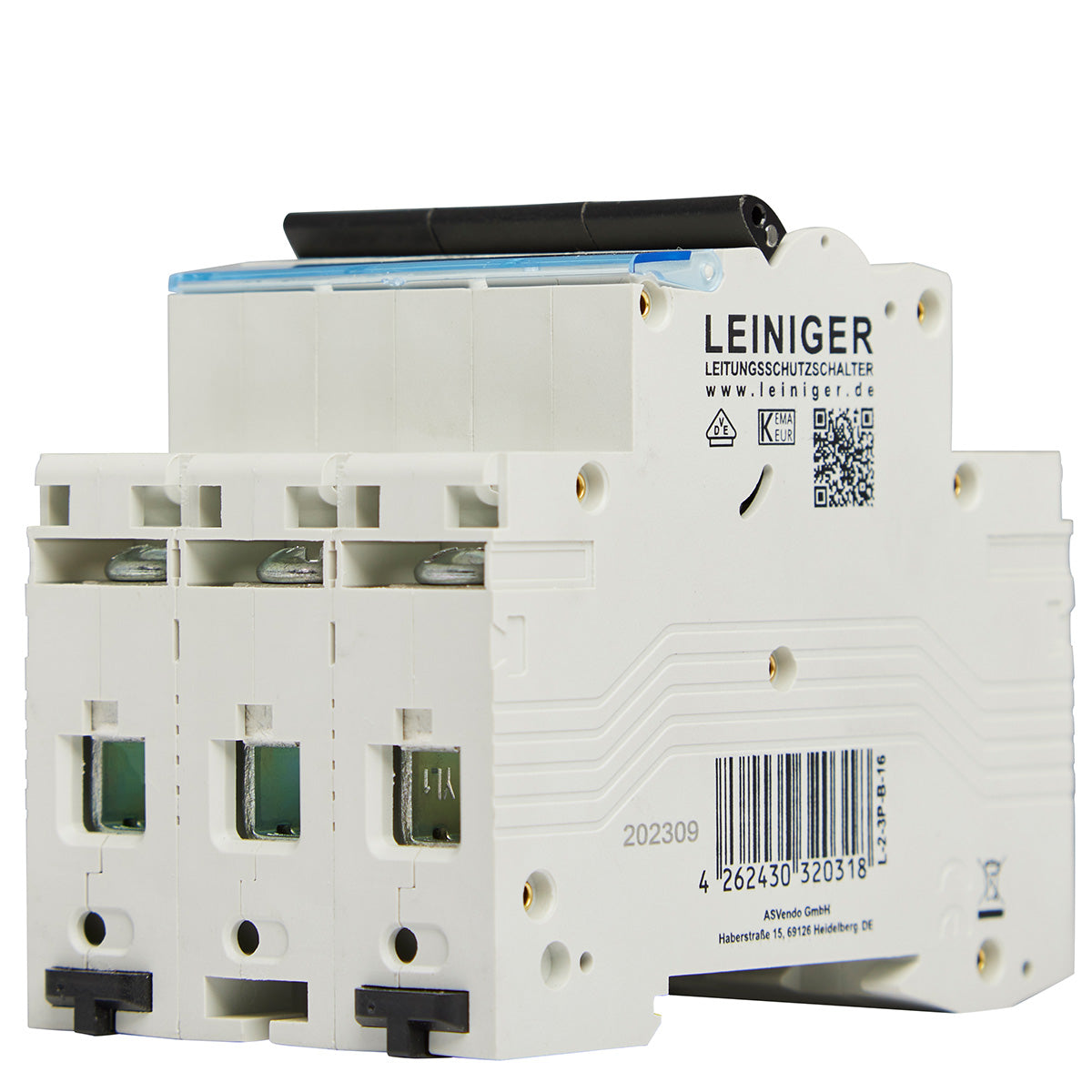 Leiniger Leitungsschutzschalter / LS-Schalter / 1-Polig / 3-Polig / B / C / 10 kA / 2A-63A / VDE geprüft
