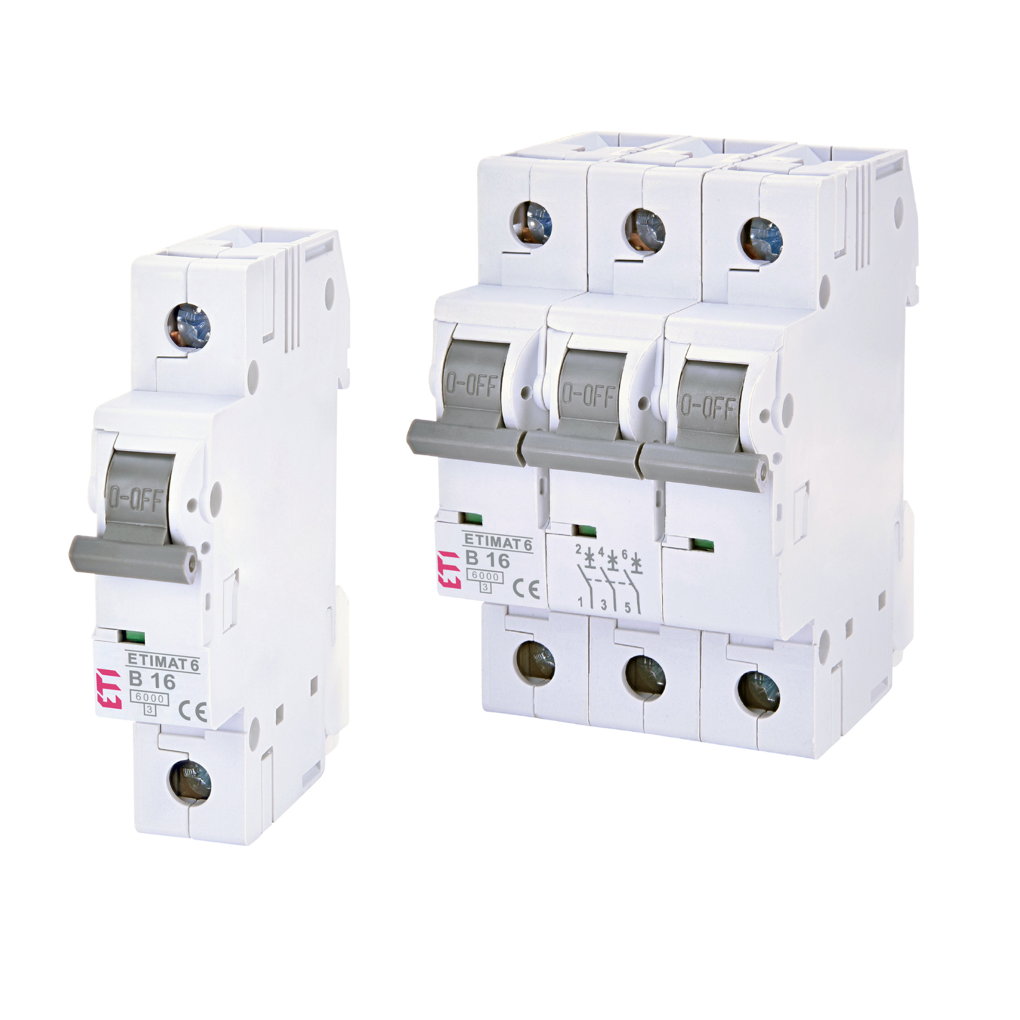 ETI Leitungsschutzschalter / LS-Schalter / B / C / 6kA / 2A-63A / VDE geprüft