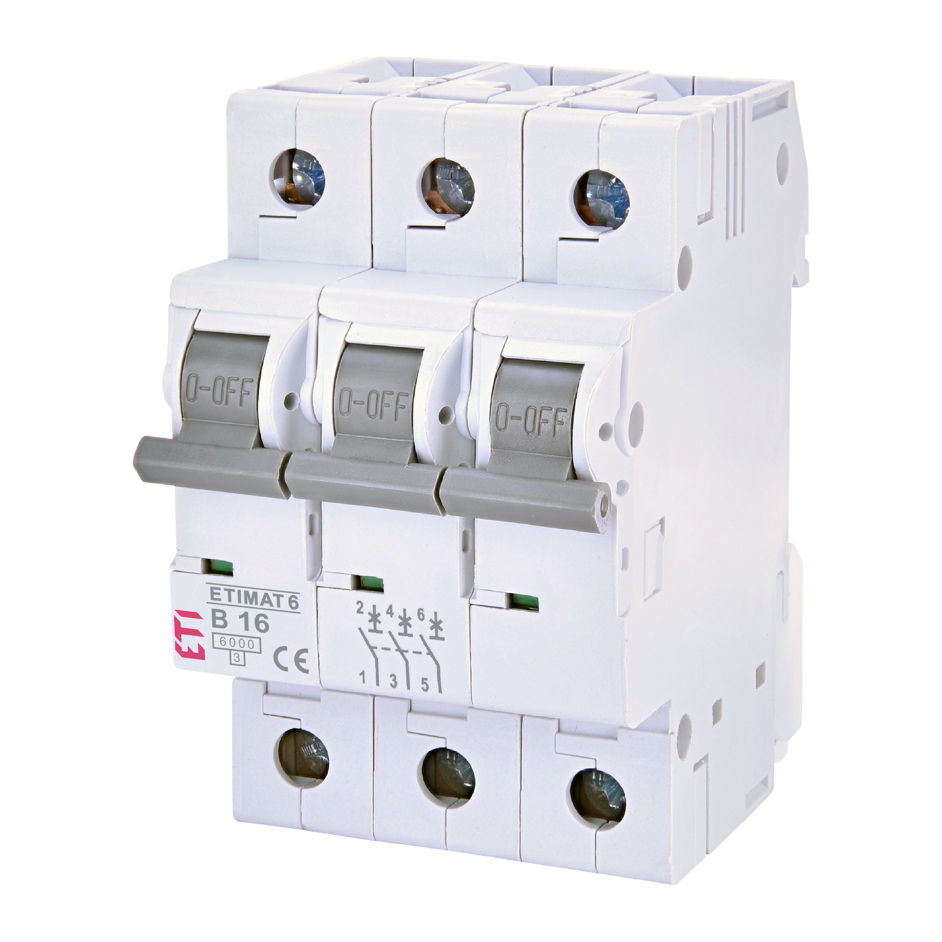 ETI Leitungsschutzschalter / LS-Schalter / B / C /  6kA / 2A-63A / VDE geprüft
