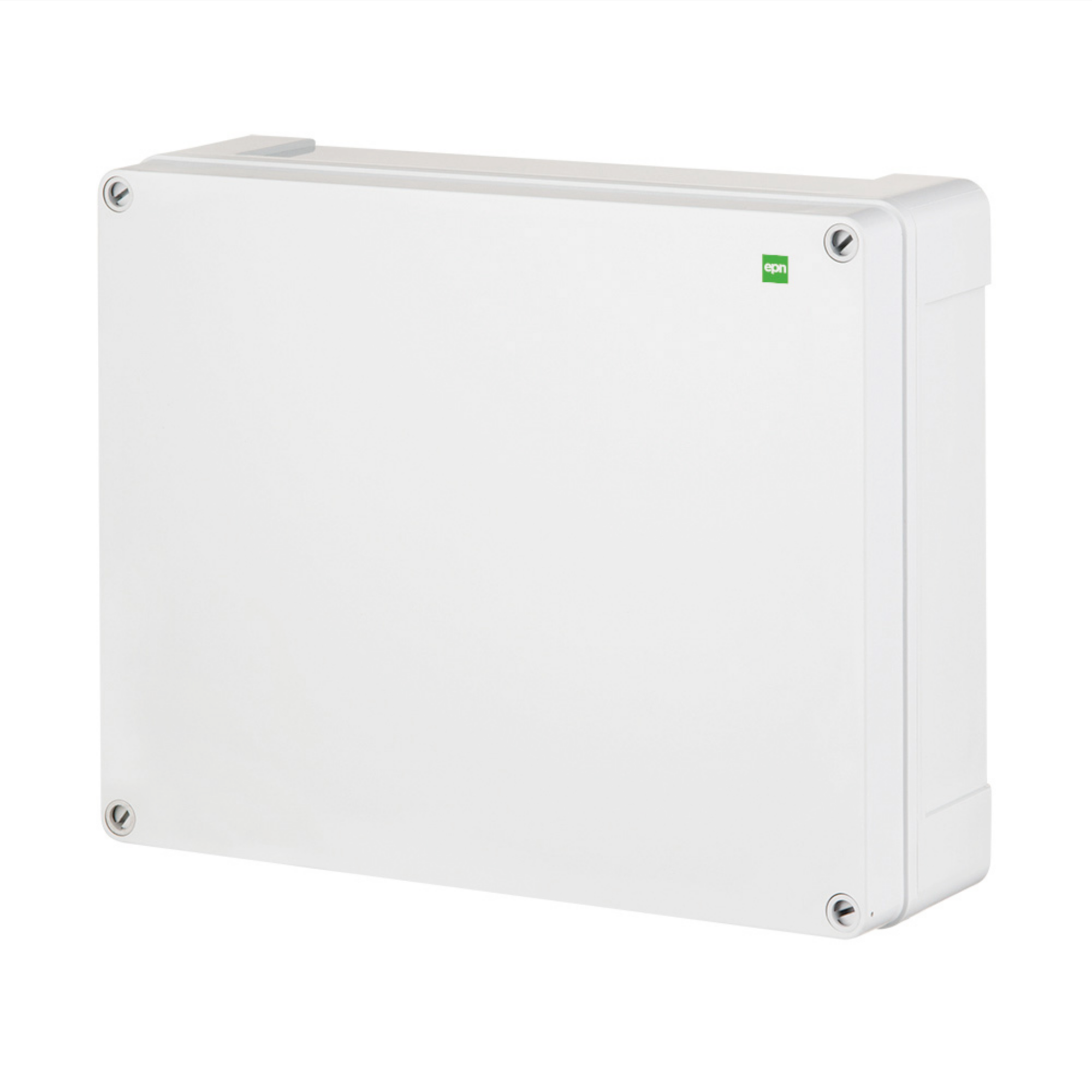 Hochwertige Abzweigdose / Industriebox / Leergehäuse / IP65 / hellgrau / Premium-Qualität / Abmessungen: 270 x 220 x 126 