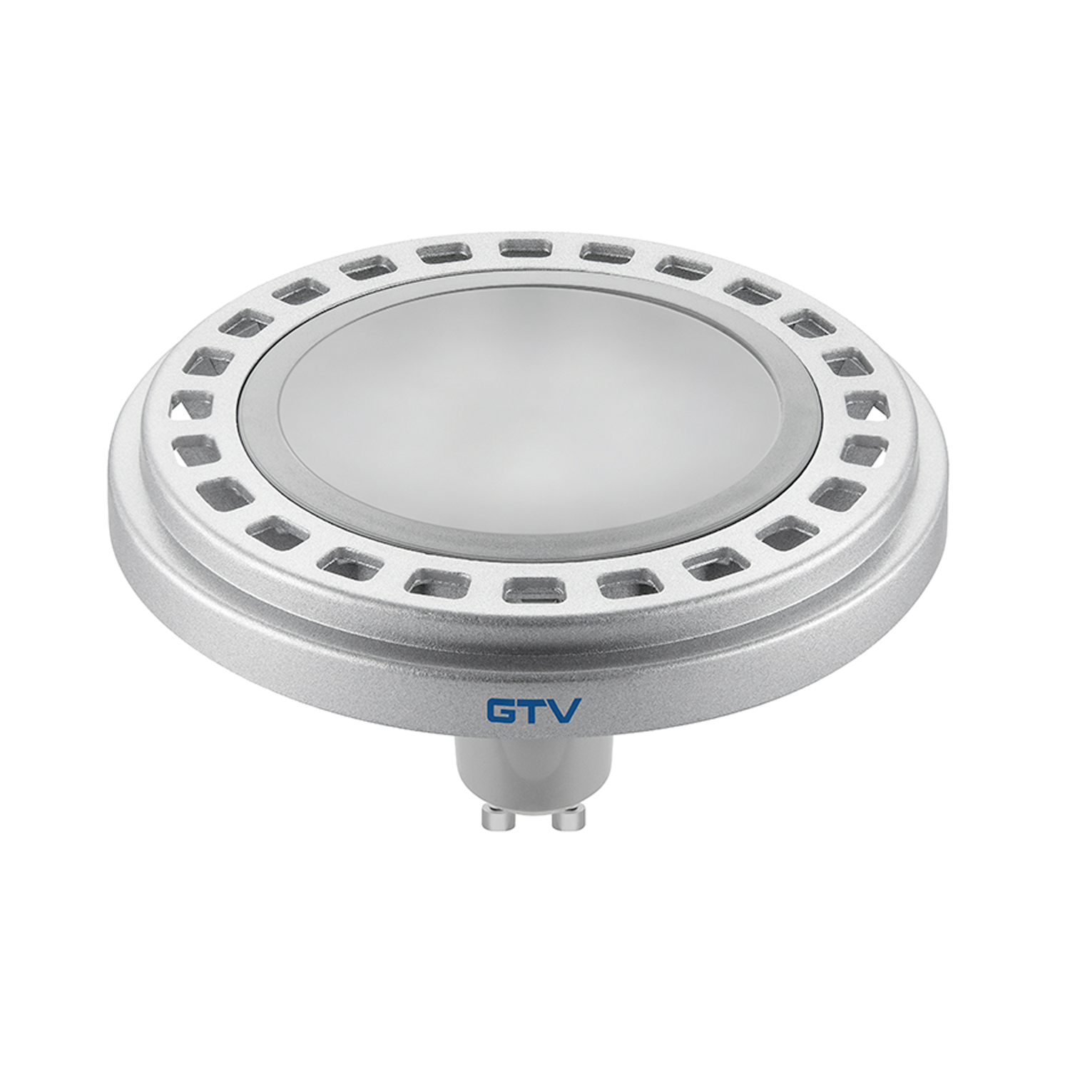 LED GU10 Leuchtmittel mit Power-LED-Chips GU10 12W LD-ES11 SMD Spot Aluminium silber / A / 850 lm / 120°