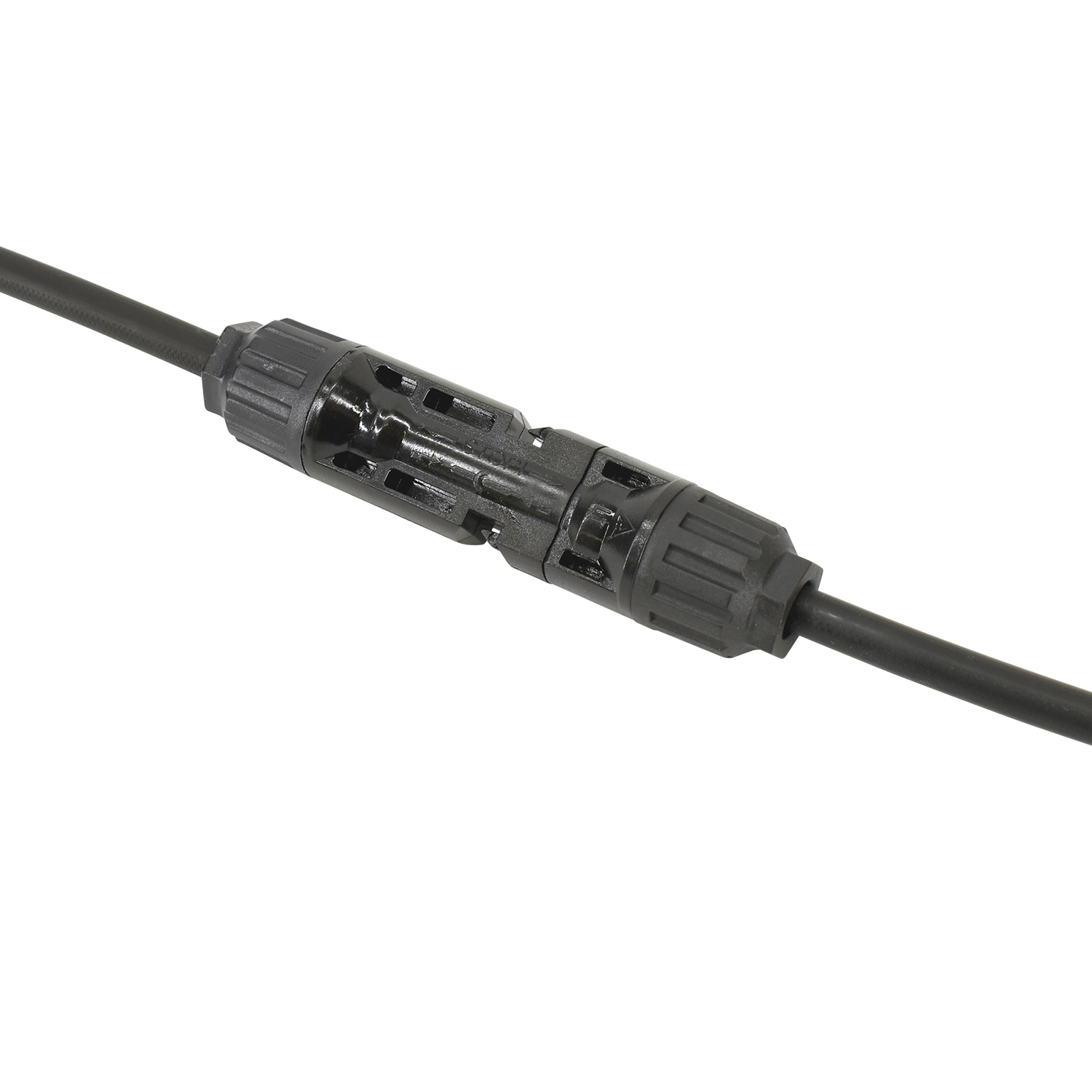 Y Solarstecker Verteiler Buchse für Solarpanel mit Kabel / 1 Paar +/- Y 2-fach